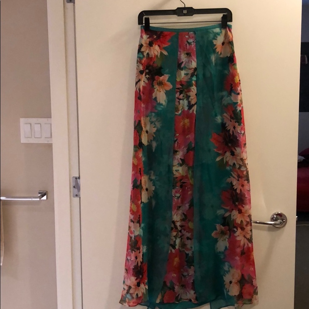 Marciano maxi wrap skirt